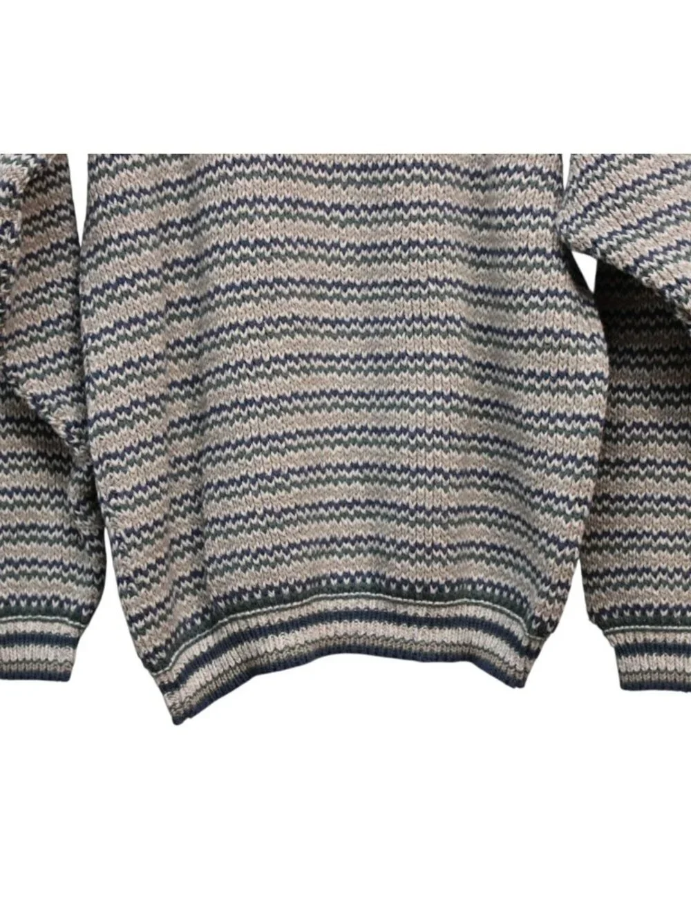 Vintage Men's Sweater Size XL Pullover Chunky Knit Retro Grandpa Preppy 90s USA